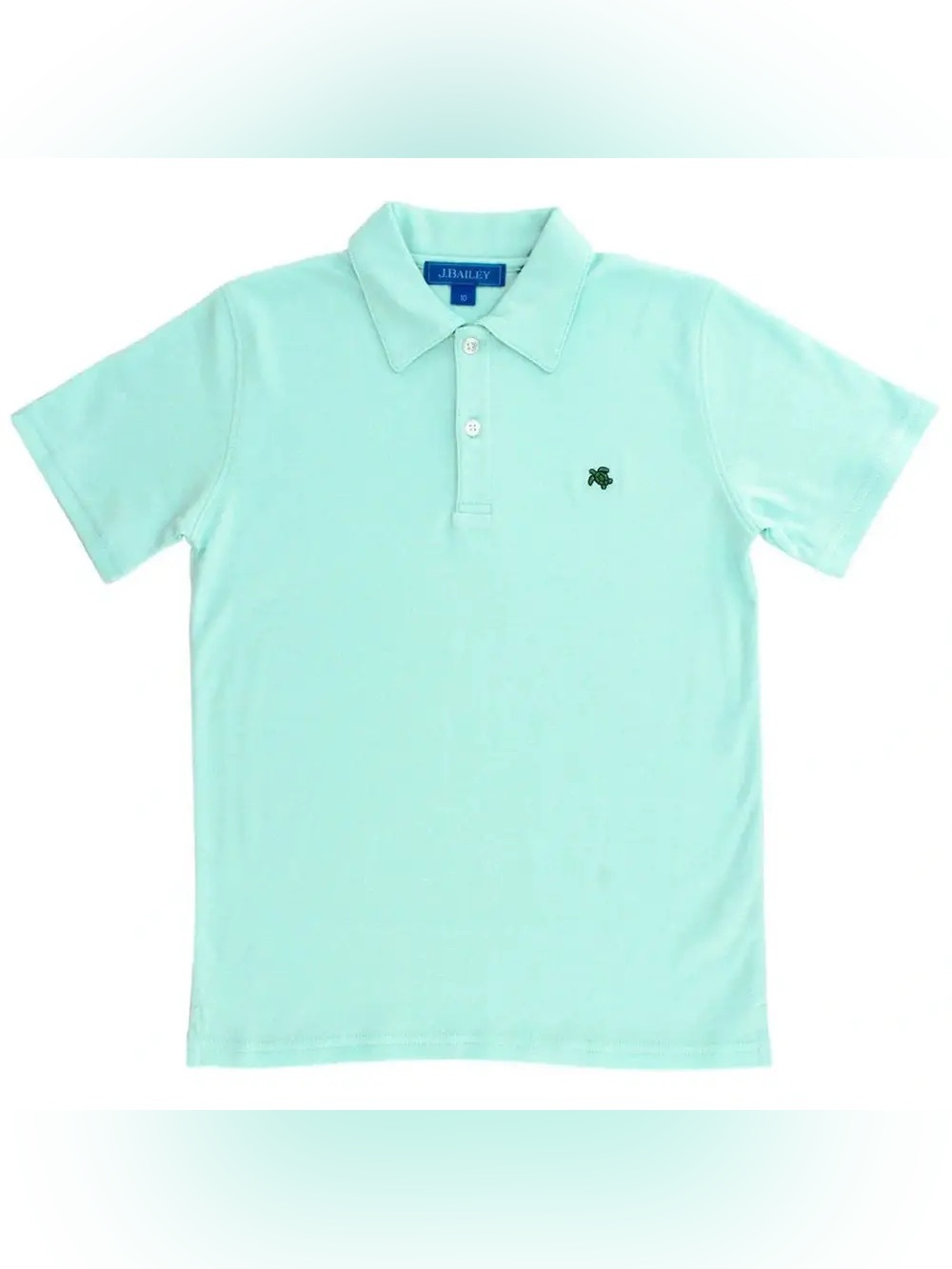 Bailey Boys Henry Polo 5 Mint Green Short Sleeve Classic Preppy Traditional